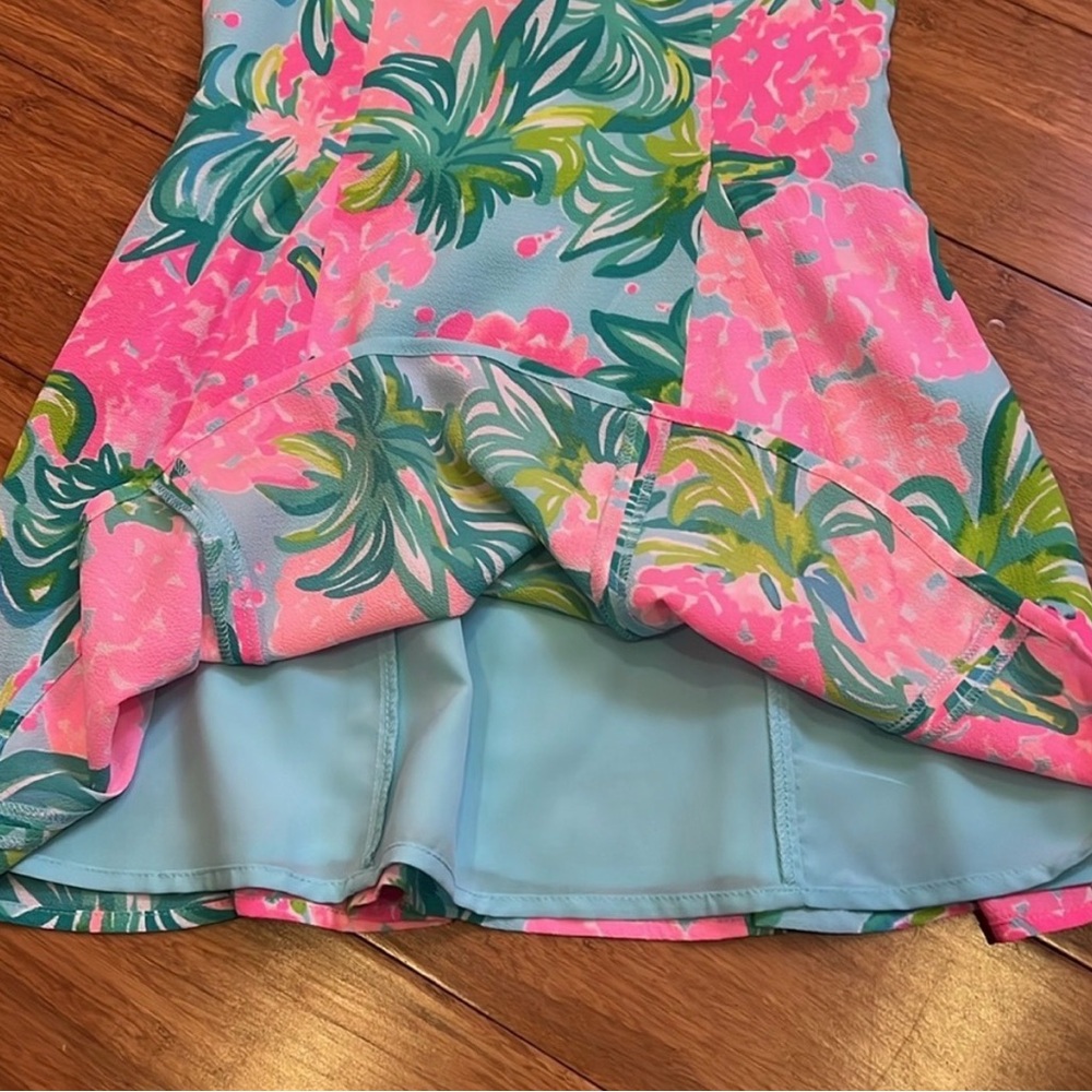 Lilly Pulitzer Fernanda Dress Pineapple Shake - Picture 14 of 15